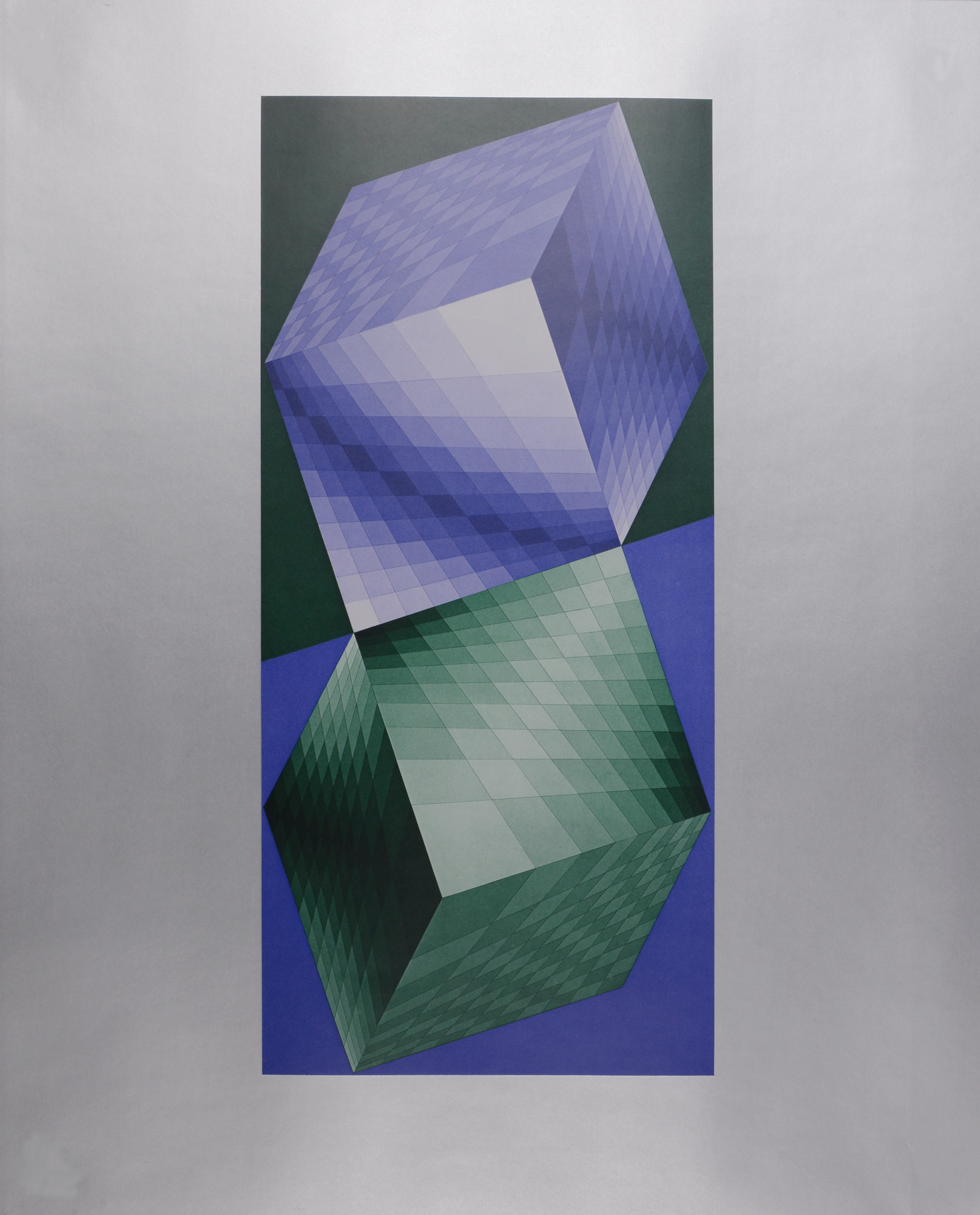 VICTOR VASARELY – LAHUMIERE « Galleries in Paris