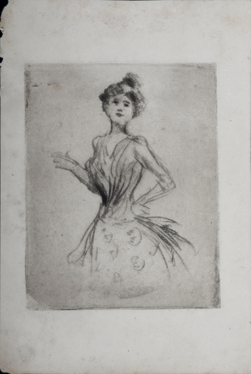 Henri Boutet - Jeune élégante, c. 1900 - Image 2